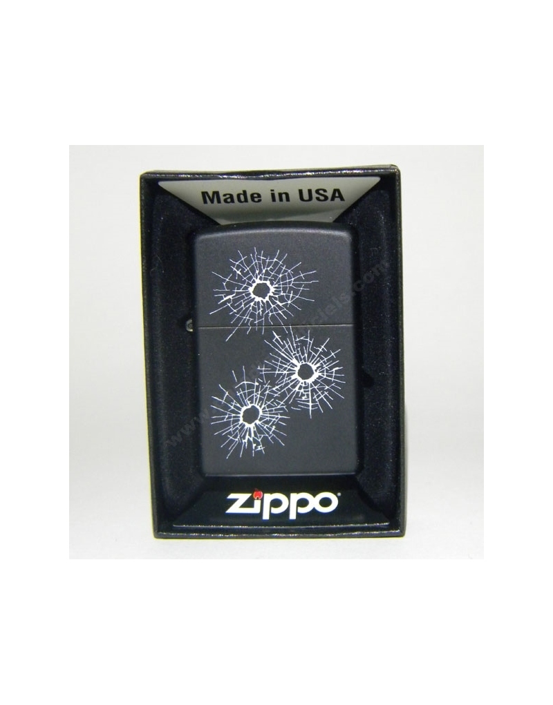 ZIppo Bullet Holes
