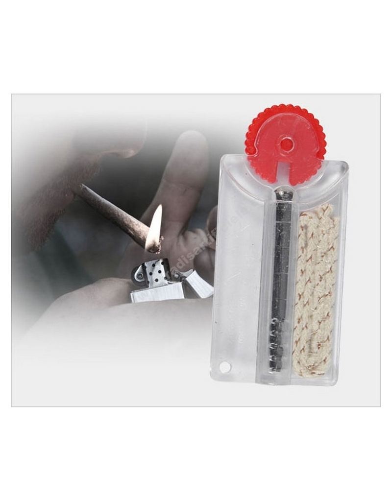 Pierres + mèche à briquet Pierres + mèche à briquet