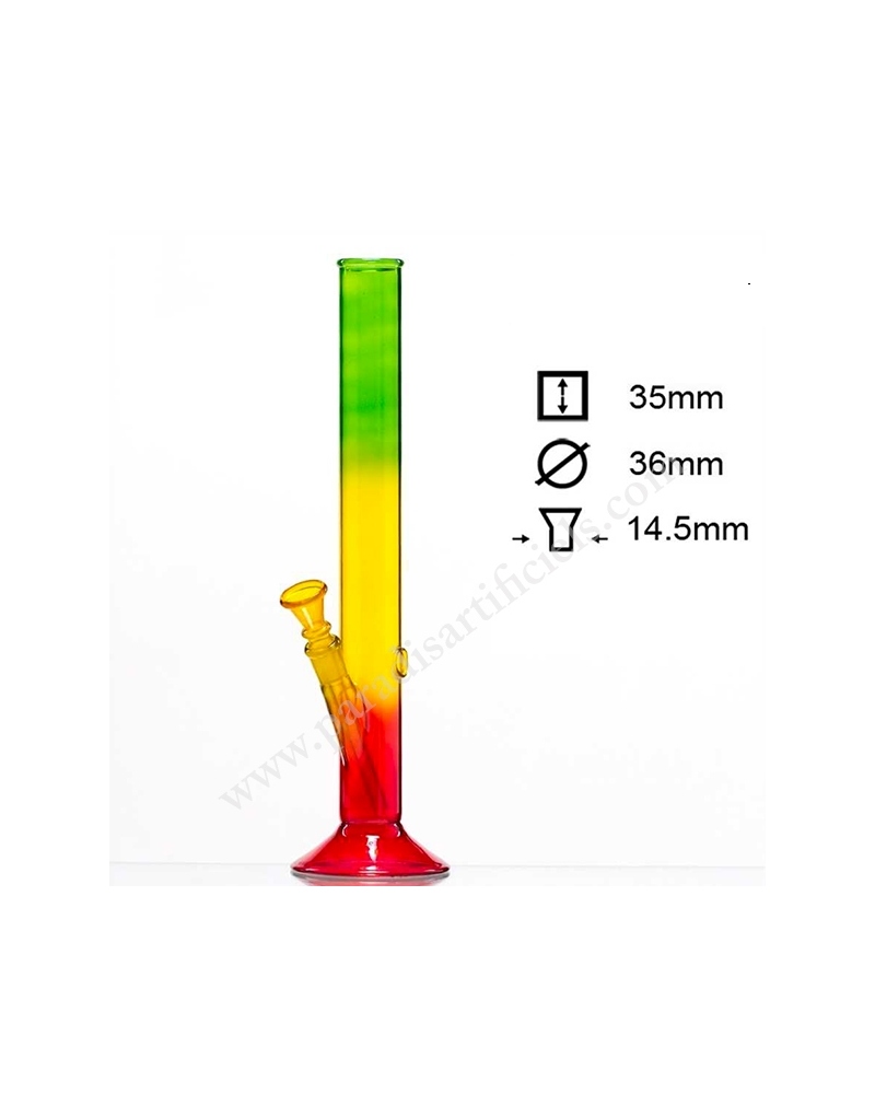 Bang verre Rasta 35cm