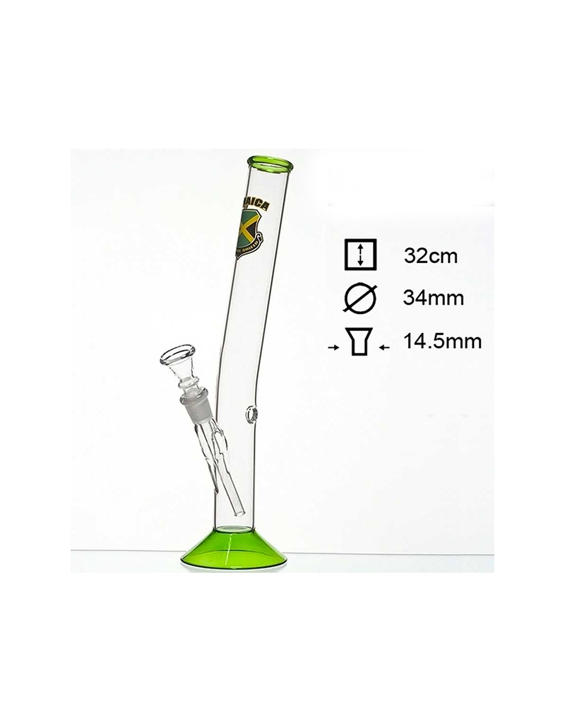 Bang verre Jamaïca 32cm