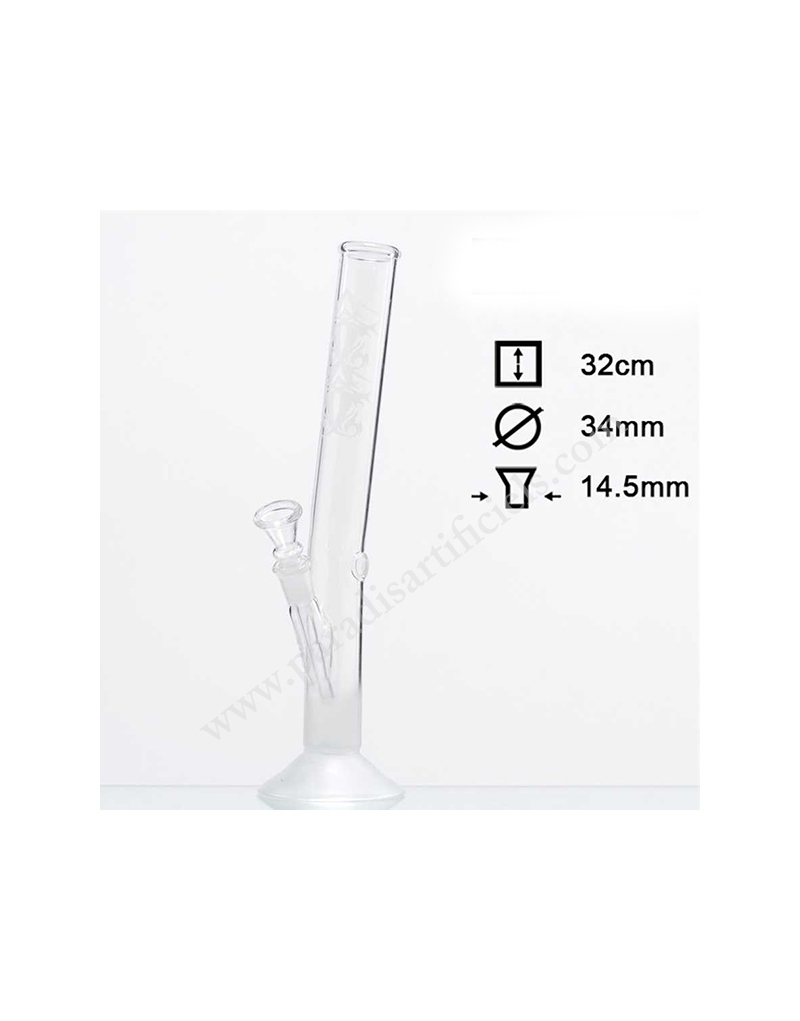 Bang verre Tribal 35cm