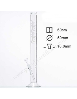Bang verre Tribal 60cm