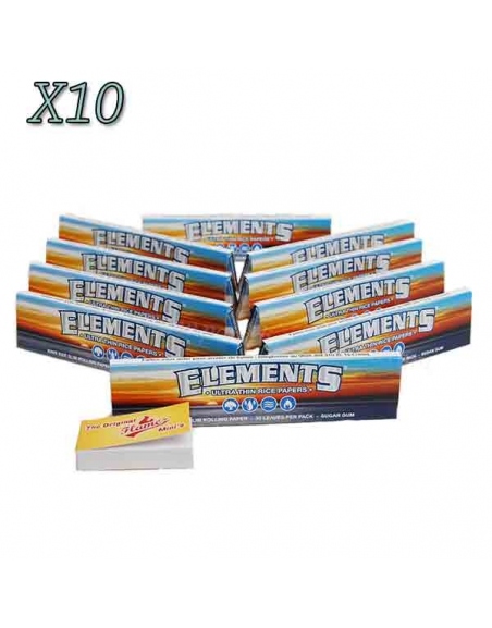 Feuille à rouler slim Element par lot