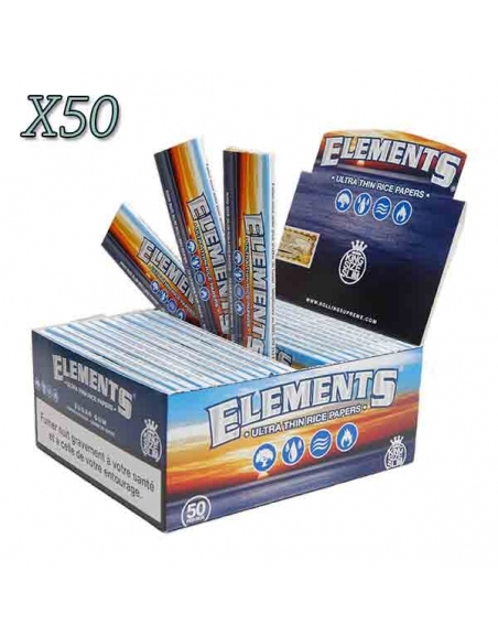 Feuille à rouler slim Element par boite