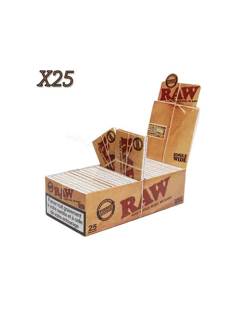 Feuille à rouler courte Raw par boite