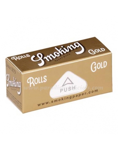 Rouleau feuille Smoking Gold par boite