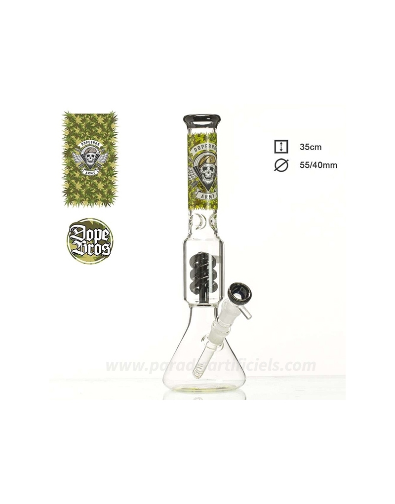 Bang Ice Dope Bros Percolateur tête de mort 46cm Bang Ice Dope Bros Percolateur tête de mort 46cm