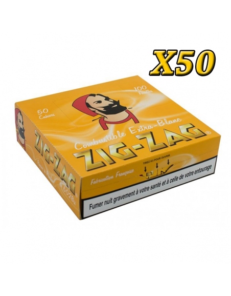 Feuille courte Zig Zag le Zouave par boite