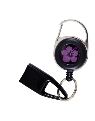 Porte Briquet FEUZZZ fleurs des ïles violet