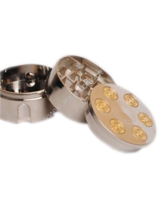 grinder avec tamis en forme de barillet