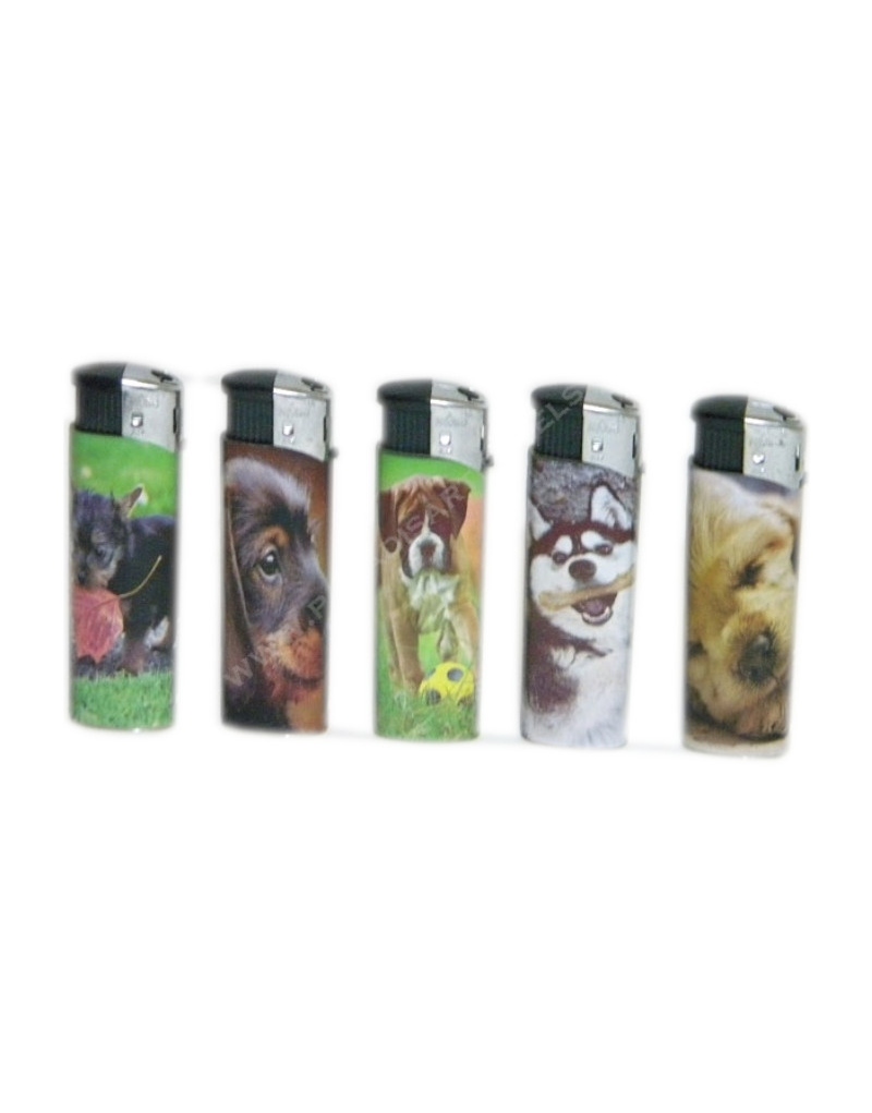 briquet electronique rechargeable motif chien