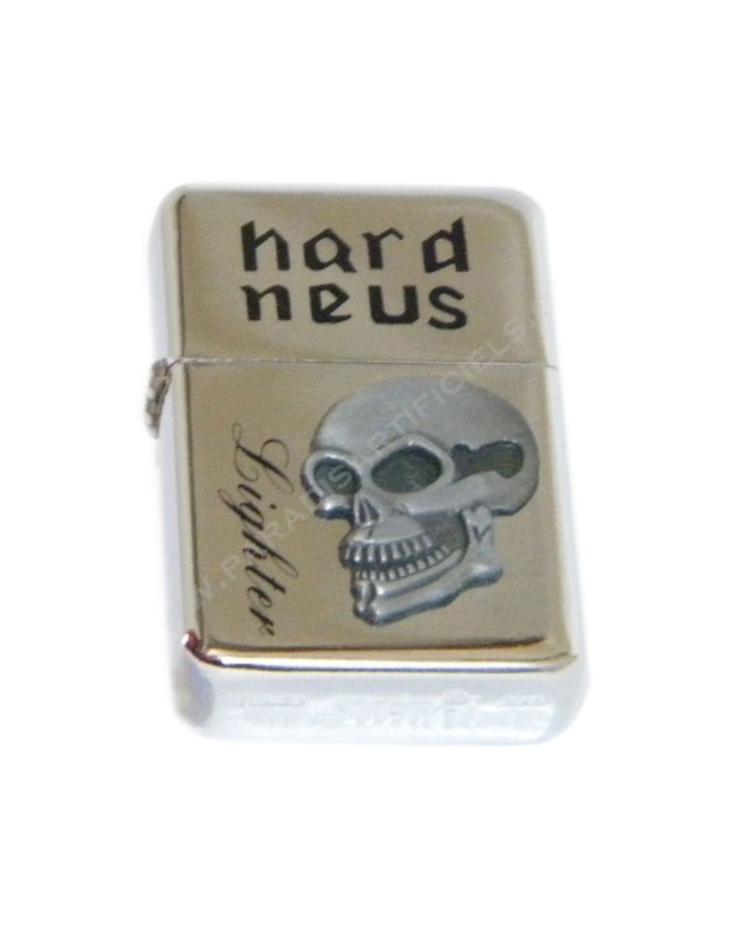 briquet essence tête de mort