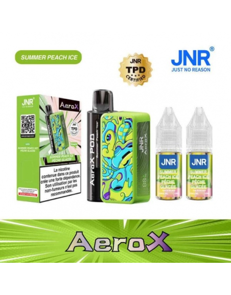 JNR AERO X 32K saveur pêche glacée